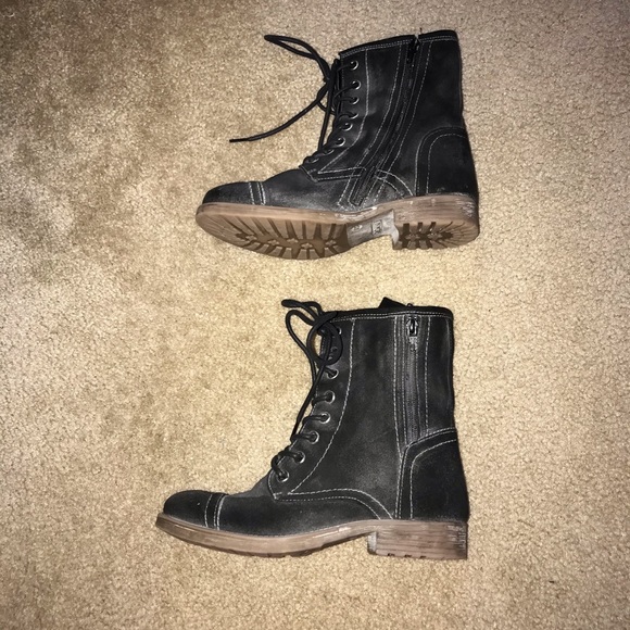 Roan boots by Bed Stu Affair leather lace up boots 7.5 - Picture 3 of 9